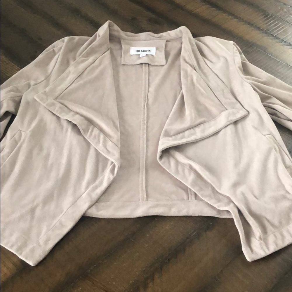 NEW WITHOUT TAGS: BB Dakota Wade Faux Suede Jacket - Picture 5 of 8